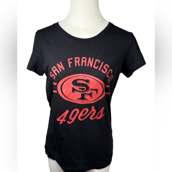 NWT - Majestic San Francisco 49ers Forward Progress Tee in Black Size Small - Picture 1 of 6